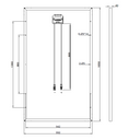Load image into Gallery viewer, GBP275G1-M | Replacement panel for YL275D-30b