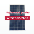 Cargar la imagen en la vista de la galería, GBP260P-60PA | Panel de reemplazo para WEST60P-2603