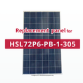 Load image into Gallery viewer, GBP305PA-P | Replacement panel for HSL72P6-PB-1-305