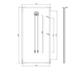 Bild in Galerie-Betrachter laden, GBP340M-72PH | Replacement panel for AS-6M-340