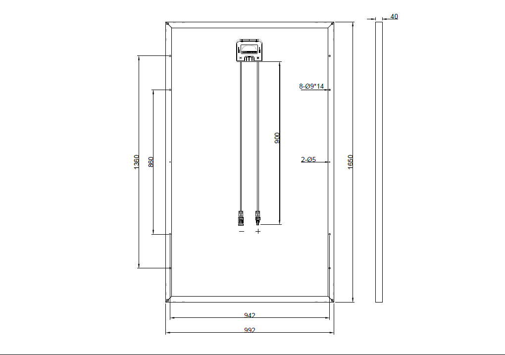 GBP300M2-M | Replacement panel for XLM60-300S