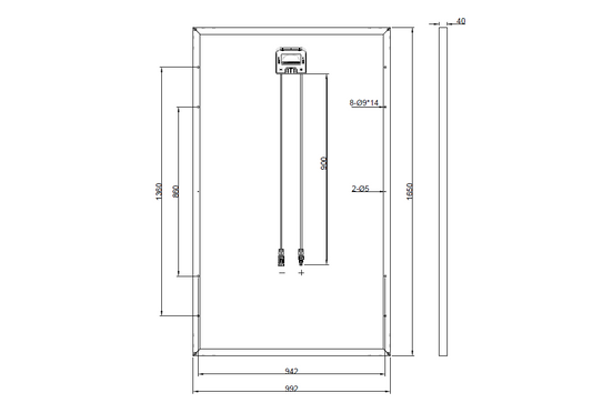 GBP295M-60 | Panneau de remplacement pour CS6K-295MS