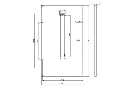 Ersatzpanel für AS-6P30-250W