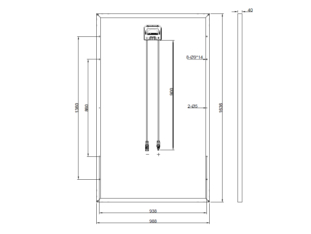 GBP255PA-P | Replacement panel for HSL60P6-PB-1-255