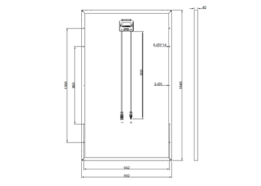 Ersatzpanel für JS-260U-RJI60