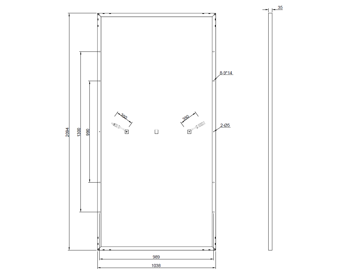 GBP445M-144PT | Replacement panel for LR4-HPH445