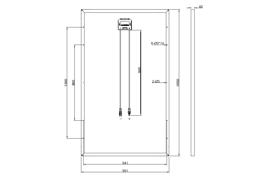 GBP305G1-M | Replacement panel for NER660M305