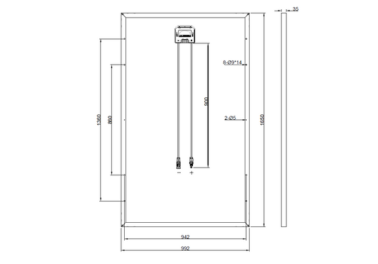 GBP300M2-M | Panneau de remplacement pour TP660M-300