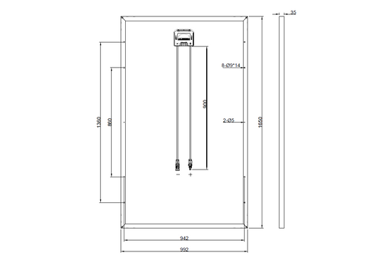 Ersatzpanel für TSM-PC05A