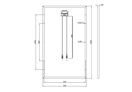 Ersatzpanel für WS-260M-CI60