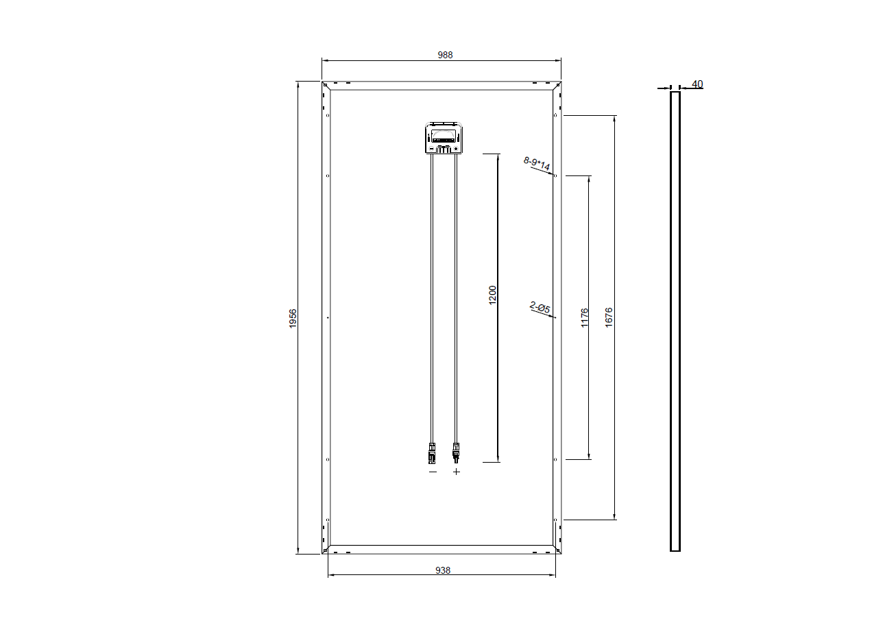 GBP300P-72 | Replacement panel for HSL72P6-PB1-300