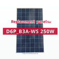 Load image into Gallery viewer, GBP250P-60PND | Replacement panel for D6P_B3A-WS 250W
