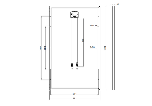 Ersatzpanel für ND250CB