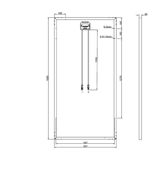 GBP300P-72 | Panneau de remplacement pour TSM-300PC14A