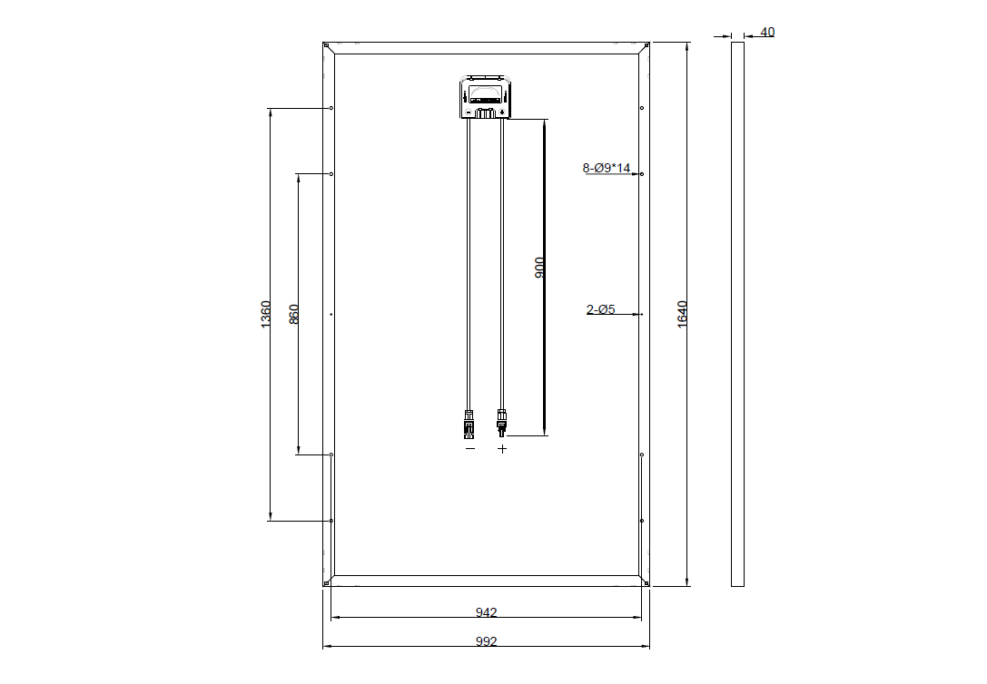 GBP250P-60PND | Replacement panel for RNG-250P