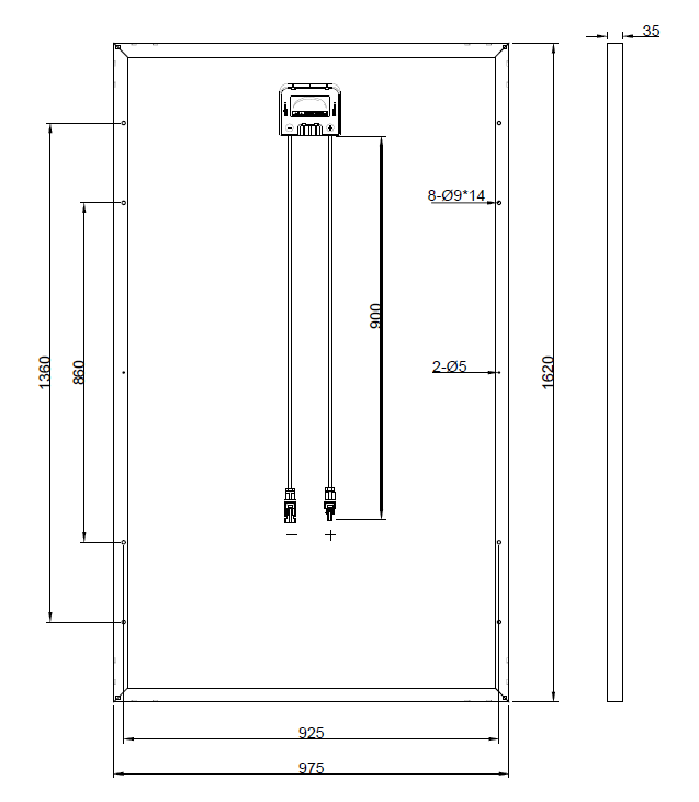 GBP260P-60PA | Panel de reemplazo para 6MN6A260