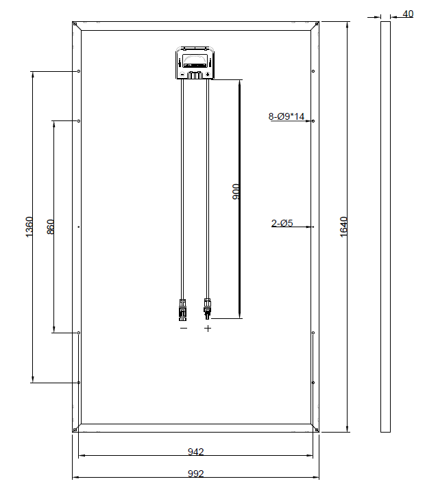 GBP250P-60PND | Replacement panel for AD250M6-Ab