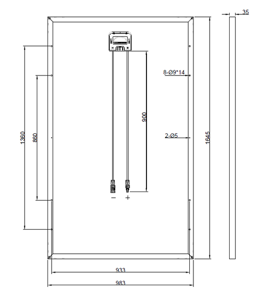 Ersatzpanel für His-M250MG