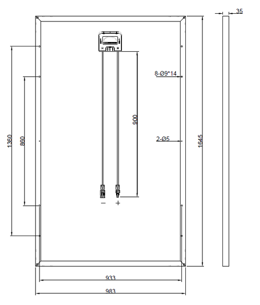 GBP260P-60PA | Painel de reposição para HiS-M260MG