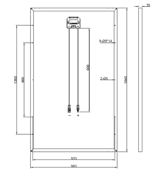 Ersatzpanel für His-S250MG