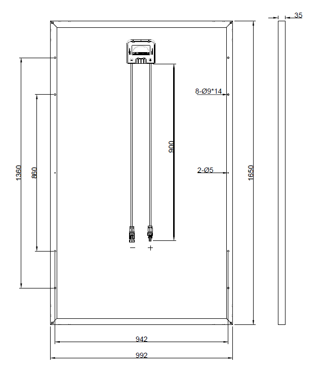 GBP250P-60PND | Replacement panel for JS-250U-NI60