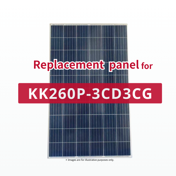 GBP260P-60PA | Panel de reemplazo para KK260P-3CD3CG