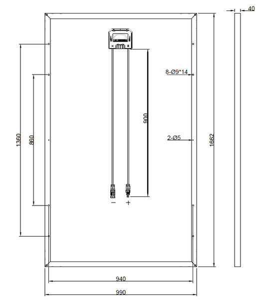 GBP270G1-M | Painel de reposição para KK270P-3CD3CG