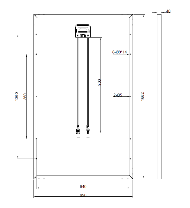 GBP280G1-M | Replacement panel for KK280P-3CD-3CG