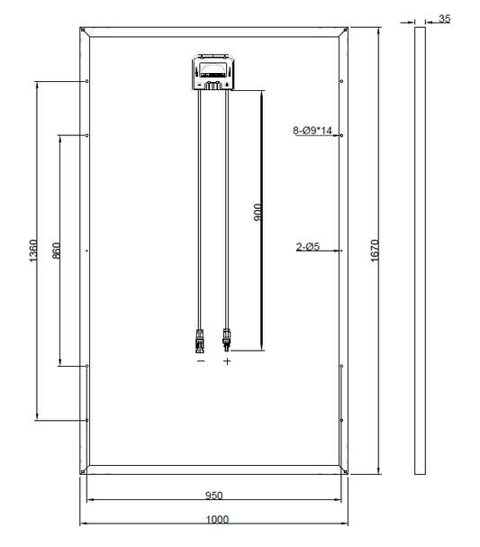 GBP265P-60PS | Painel de reposição para HSL60P6-PC-1-265