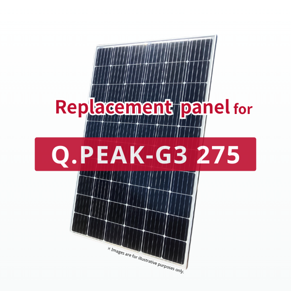 Ersatzpanel für Q.PEAK-G3 275