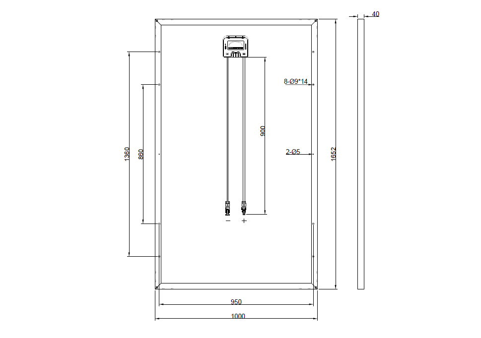 GBP245P-60 | Replacement panel for Q.PRO MJ+245