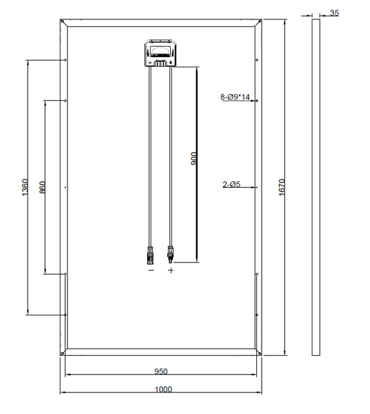 GBP260P-60PA | Painel de reposição para Q.PRO-G3 260