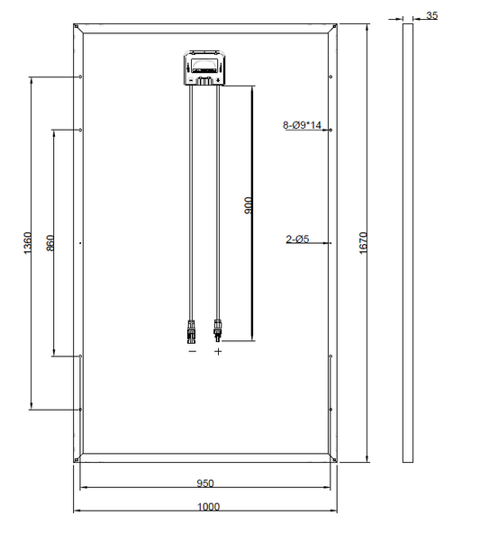 GBP265P-60PS | Painel de reposição para Q.PRO-G4.1 265