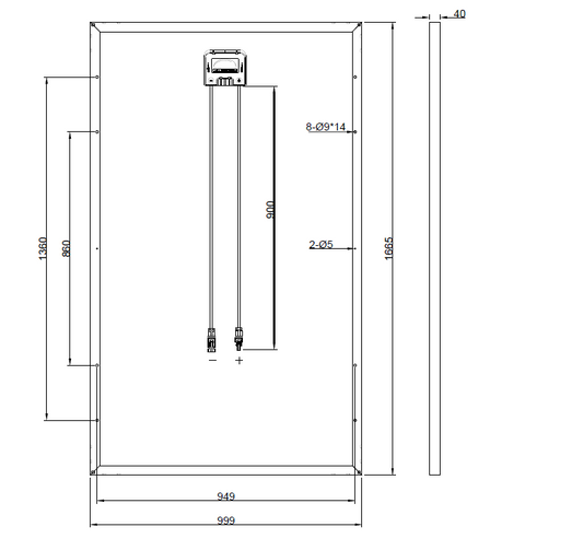 GBP260P-60PA | Painel de reposição para SM-260PC8