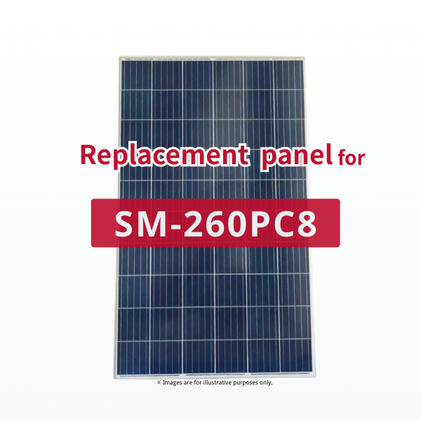 GBP260P-60PA | Replacement panel for SM-260PC8