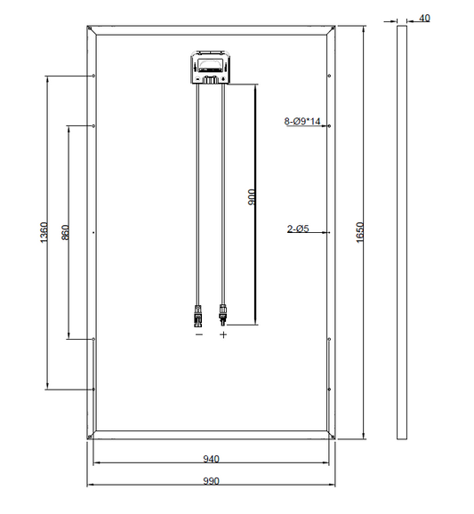 GBP260P-60PA | Painel de reposição para SN260P-10