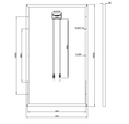 Load image into Gallery viewer, GBP250P-60PND | Replacement panel for TA60M250WAJ

