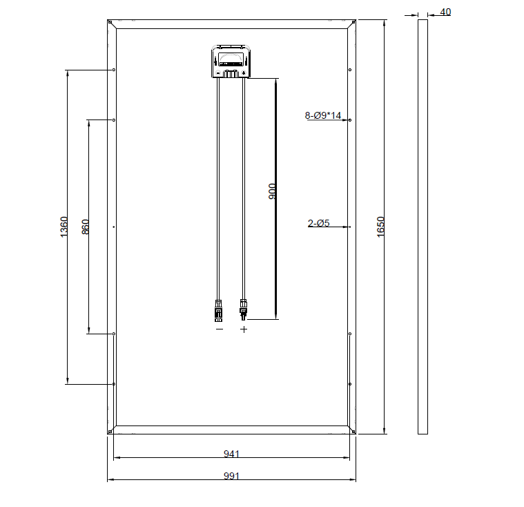 GBP250P-60PND | Replacement panel for TA60M250WAJ
