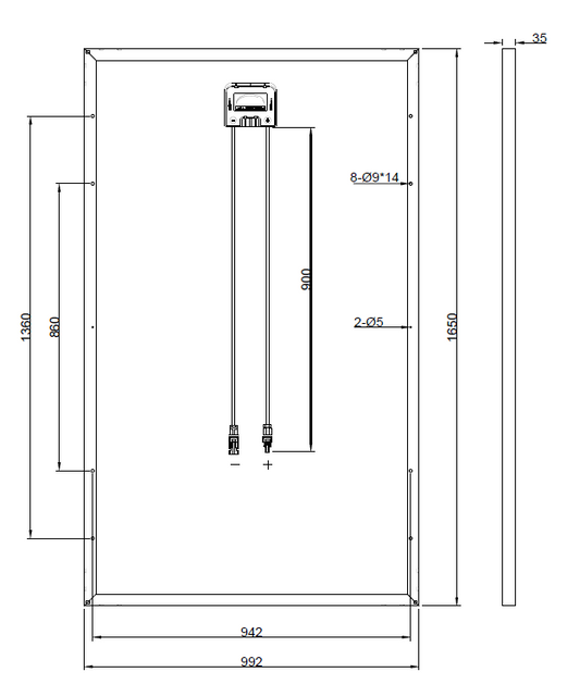 GBP270G1-M | Panneau de remplacement pour TSM-270PD05