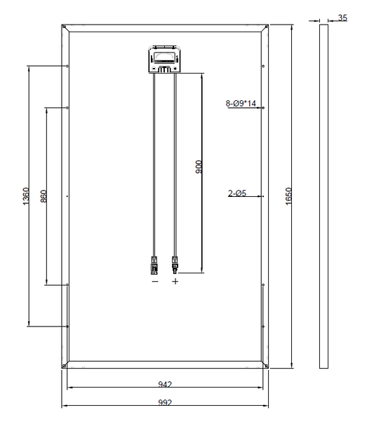 Ersatzpanel für TSM-300DD05A