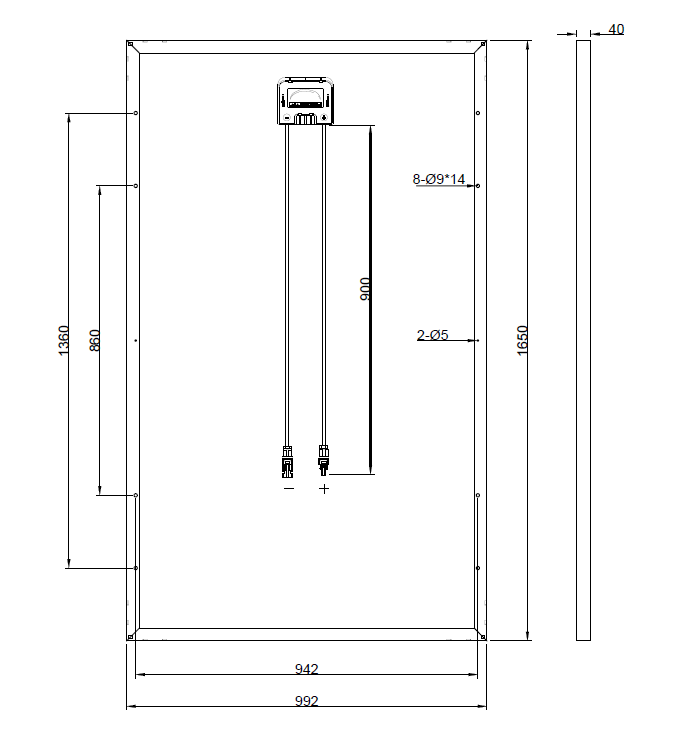 GBP275G1-M | Replacement panel for YL275D-30b