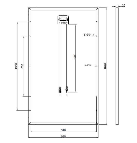 GBP275G1-M | Panneau de remplacement pour YL-275P-29b
