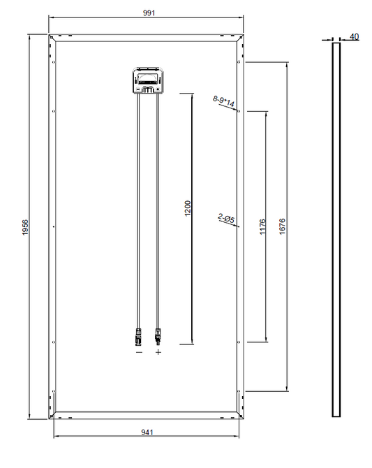 Ersatzpanel für JAP6-72-3053BB