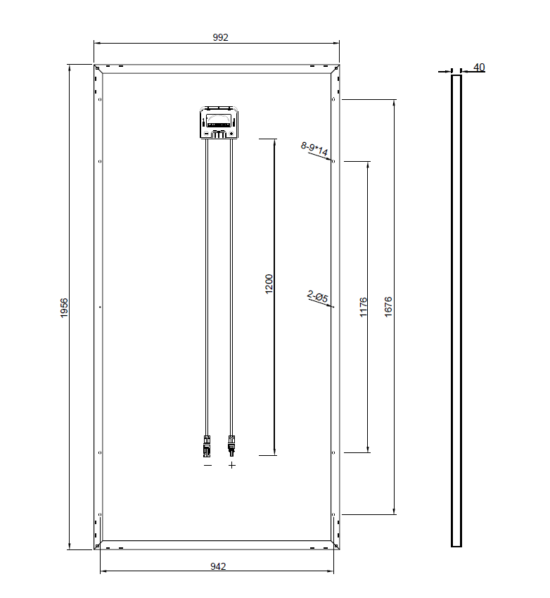 GBP320PA-P | Replacement panel for JKM320PP-72-J
