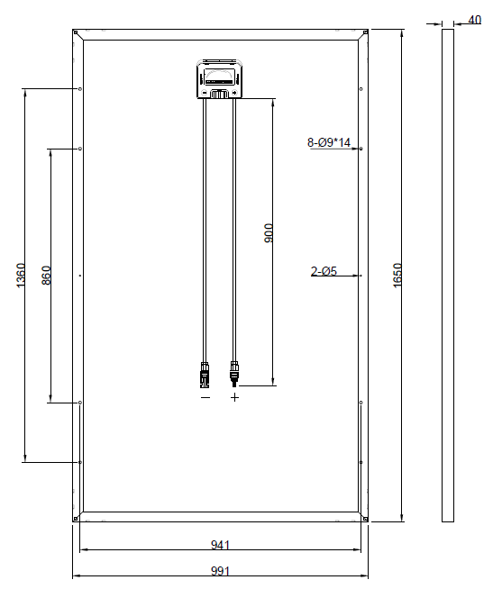GBP315M2-M | Replacement panel for XLM60-315L
