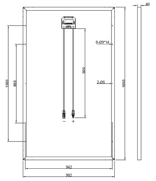 Ersatzpanel für XLM60-315S-S5S