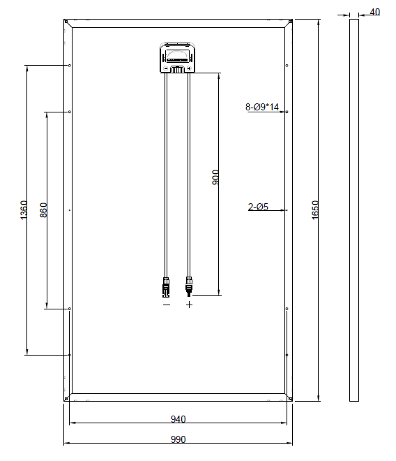 GBP250P-60PND | Replacement panel for D6M250B3A
