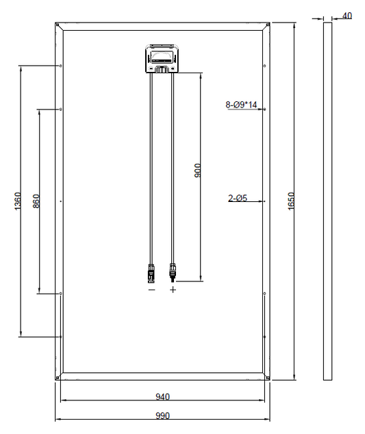 Ersatzpanel für D6P245A3A
