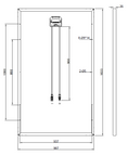 Charger l'image dans la visionneuse de la galerie, GBP250P-60PND | Panneau de remplacement pour MBSL eLITE 60 Series 250W
