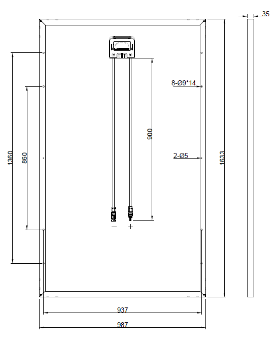 GBP250P-60PND | Panneau de remplacement pour MBSL eLITE 60 Series 250W